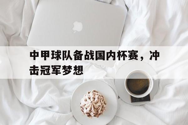 中甲球队备战国内杯赛，冲击冠军梦想-bet365官方网站网址